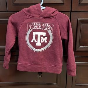 Aggie hoodie, size 2T